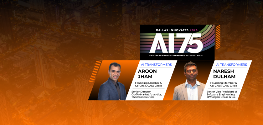 CAIO Circle Leaders in Dallas Innovates AI 75 2026