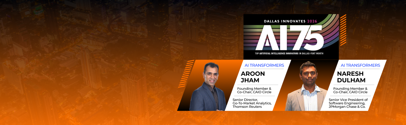 CAIO Circle Leaders in Dallas Innovates AI 75 2026