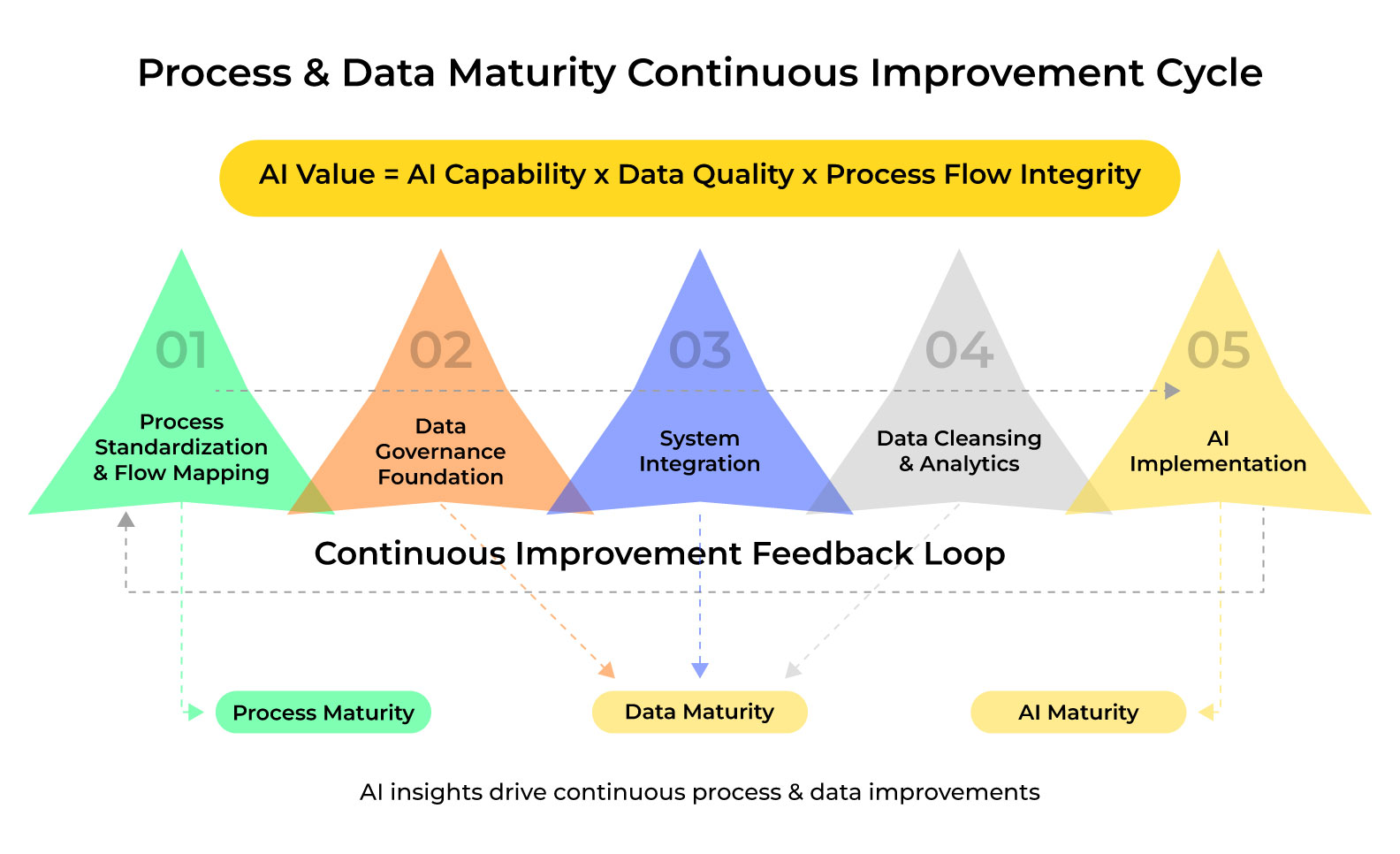 Process & Data Maturity Continuous Improvement Cycle